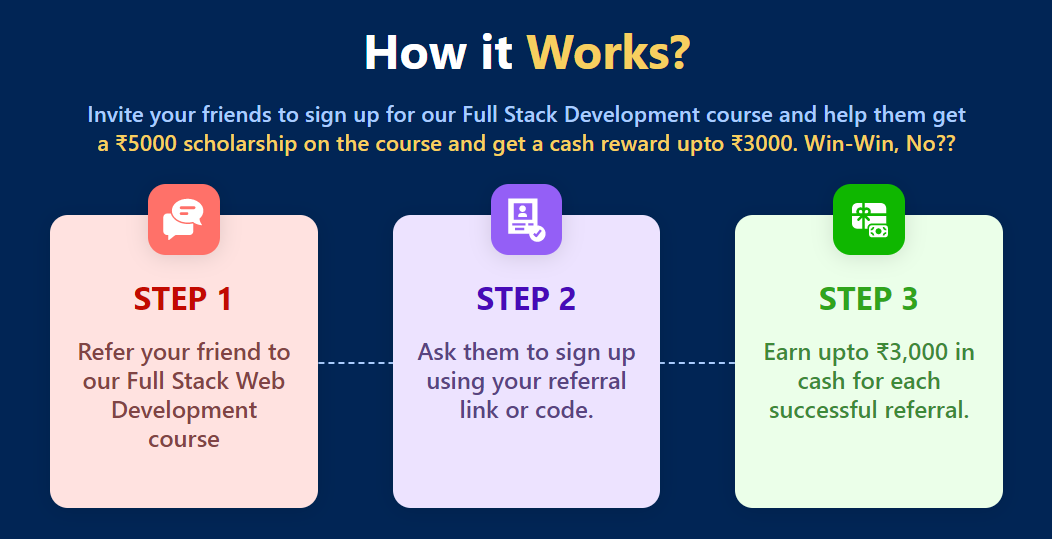 How does AccioJob refer and earn work?