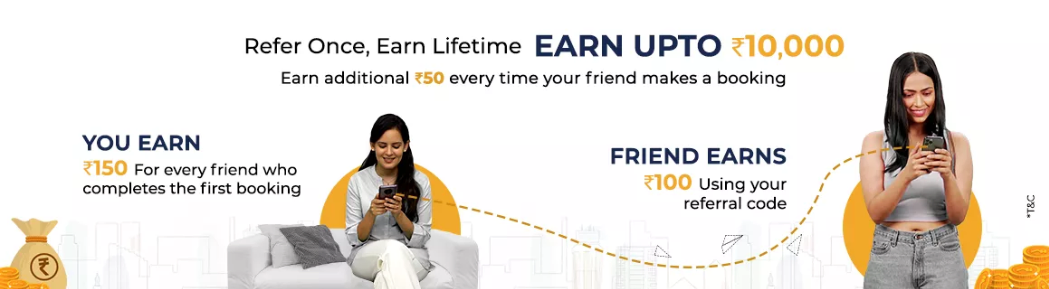 Yes Madam Refer and Earn