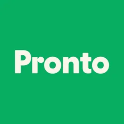 Pronto refer and earn logo