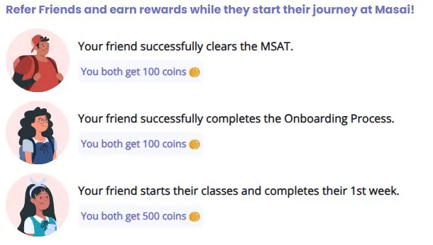 Masai School Refer and Earn