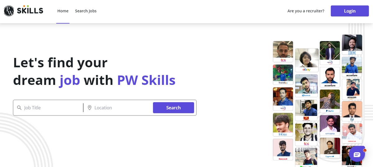 PW Skills Job Portal