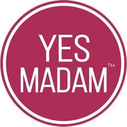 Yes Madam refer and earn logo