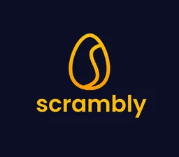 Scrambly refer and earn logo