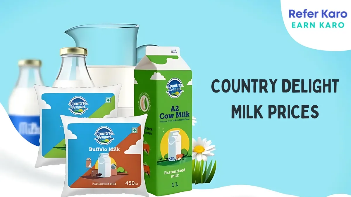 Country Delight Milk Price - List of All Milk Products