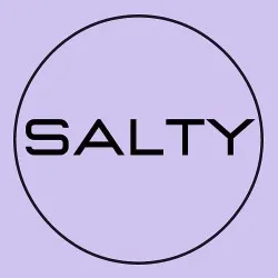 Salty refer and earn logo