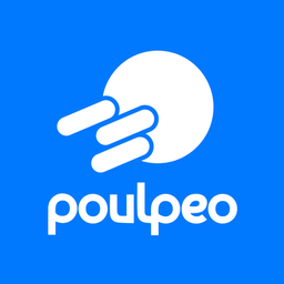 Poulpeo refer and earn logo