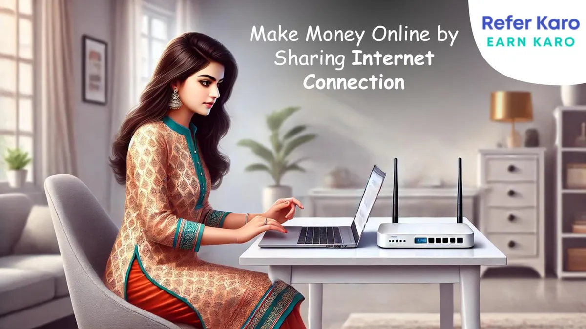 Platform To Make Money Online by Sharing Internet Connection