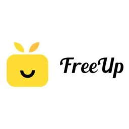FreeUp refer and earn logo